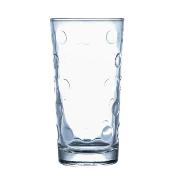 Set 6 pahare apa, Pop, 245 ml, Transparent