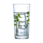 Set 6 pahare apa, Pop, 245 ml, Transparent