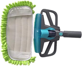 Perie pentru aspirator 2 in 1 , cu laveta pentru curatare , Victronic MP0068