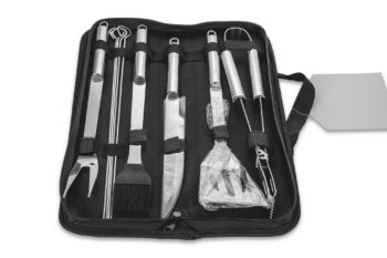 Set ustensile din inox, pentru gratar, 9 piese, Grunberg UG9PS Set ustensile din inox, pentru gratar, 9 piese, Grunberg UG9PS