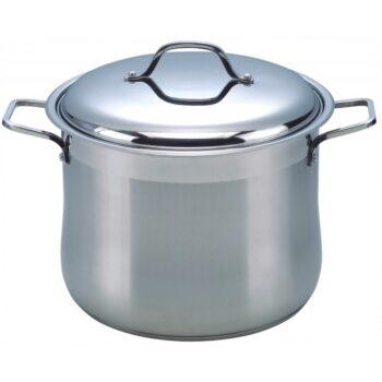 Oala inox cu capac , 28 cm , 13 l , Grunberg GR3128