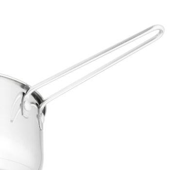 Cratita din inox , compatibila cu plita cu inductie, 14 cm , 1 l , Grunberg GR3153