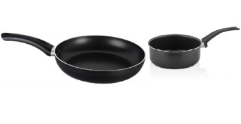 Set cratita si tigaie, din aluminiu, cu invelis antiaderent, Papilla TSET2