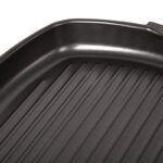 Gratar aluminiu , cu capac , 28x28 cm , Grunberg HXG28LD