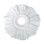Rezerve mop rotativ 360 din microfibre pentru curatare, Grunberg - MP365 Alb