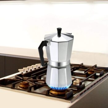 Espressor pentru aragaz, din aluminiu , capacitate 3 cesti , Grunberg GR493