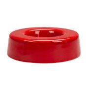 Suport lumânare Roșu Intens, Ceramica, Ø 9.4 cm