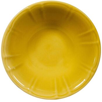 Salatiera mare 23 cm, 1000 ml, Galben Mustar