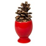 Suport de ou Rosu Aprins, 6 cm inaltime