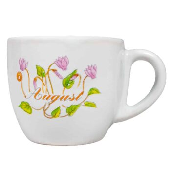 Cana Alba arctic cu decor August, 200 ml