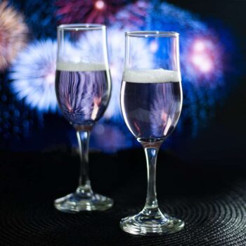 Pahar cu picior din sticla de 185 ml, Cesiro