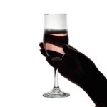 Pahar cu picior din sticla de 185 ml, Cesiro