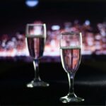 Pahar cu picior din sticla de 115 ml, Cesiro