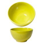Set farfurii 16 piese, pentru 4 persoane, Lime Juice, Cesiro, Verde-Galbui