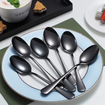 Set 6 lingurite inox Berglander CTWSBCFS6 negru