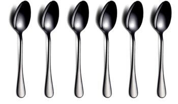 Set 6 lingurite inox Berglander CTWSBCFS6 negru