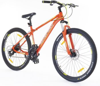 Bicicleta Splendor Maximus cu Roti de 29", Suspensie fata, 21 Viteze Shimano, Frane DISC-fata/spate, Splendor MAXIMUS29R (rosu)