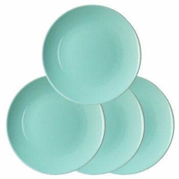 Set 4 farfurii desert Verde Menta Lucios - Eleganță la Masă