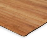 Covor dreptunghiular, din bambus si cauciuc, 50 x 80 cm, Grunberg BM026/NATUR