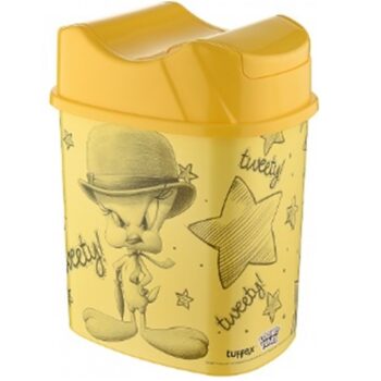 Cos de gunoi, cu capac batant, 5.50 l, Tuffex TP385/TWEETY