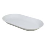 Platou Portelan Alb 38 x 21 x 4 cm