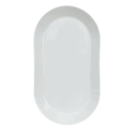 Platou Portelan Alb 38 x 21 x 4 cm