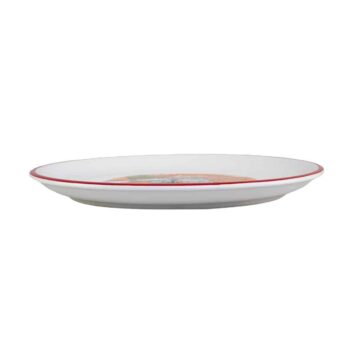 Platou Alb cu decor Pizza 28.5 cm