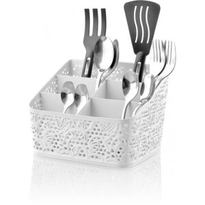 Suport tacamuri , din plastic , 15 x 19.50 x 14 cm , Tuffex TP8074 (gri)
