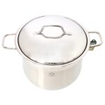 Oala inox cu capac , 28 cm , 13 l , Grunberg GR3128