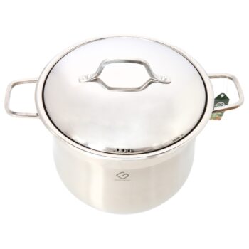 Oala inox cu capac , 28 cm , 13 l , Grunberg GR3128