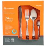 Set tacamuri din inox , 24 piese , Grunberg GR132
