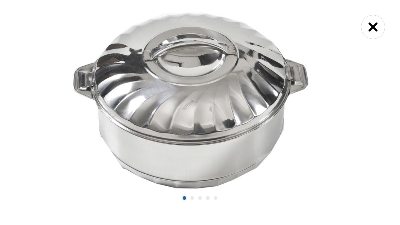 Caserola termos din inox , 2 l , Grunberg GR2974
