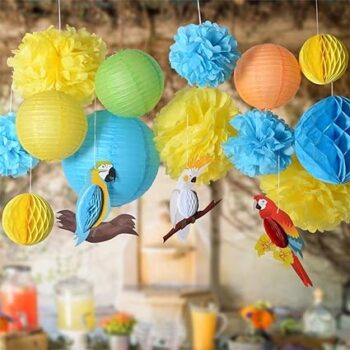 Grădină hawaiană decorațiuni tropicalei 6 buc