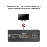 Snxiwth Convertor audio HDMI Convertor 4K HDMI la HDMI