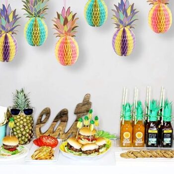 Grădină hawaiană decorațiuni tropicalei 6 buc