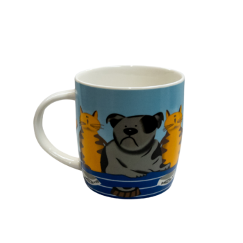 Cana Cu caine si doua pisici animate