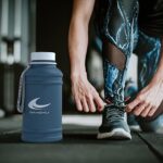 Sticla de apa albastra din oțel inoxidabil Daikoku - Sticla 1,3l fără BPA