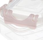 Cutie pentru alimente , din plastic , cu capac etans , 0.40 l , 10 x 14.30 x 6.40 cm , Tuffex TP391