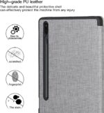 Folie Husă pentru tabletă Galaxy Tab S7 FE de 12,4 inch cu suport pentru stilou S, suport subțire, ușoară