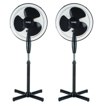 Set 2 bucati Ventilator ZLN-3262, Negru Putere 40W, Diametru 40 cm