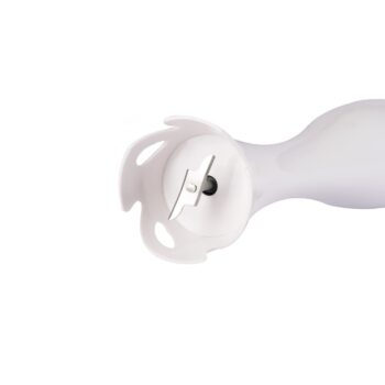 Blender de mana Hausberg HB-7669AB, 350 W, Lama din otel inoxidabil, Ax interior din otel inoxidabil, Alb