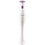 Blender de mana Hausberg HB-7669AB, 350 W, Lama din otel inoxidabil, Ax interior din otel inoxidabil, Alb