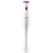 Blender de mana Hausberg HB-7669AB, 350 W, Lama din otel inoxidabil, Ax interior din otel inoxidabil, Alb