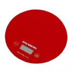 Cantar de bucatarie Hausberg HB-6010RS, 5kg Functie Tara, Oprire automata, Rosu