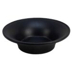 Vas termorezistent 26.5 X 7.5 cm Negru Mat