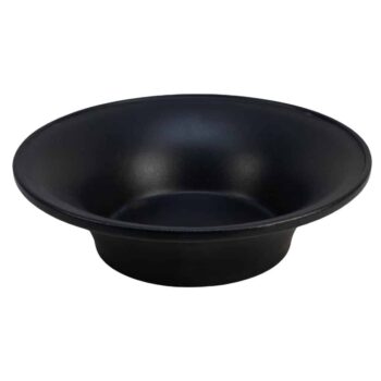 Vas termorezistent 26.5 X 7.5 cm Negru Mat