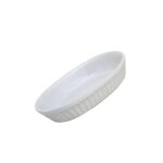 Vas termorezistent 18 x 13 x 4 cm, Alb