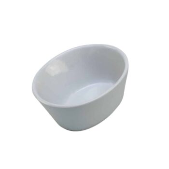 Vas termorezistent 13.5 x 13.5 x 6.5 cm, Alb Vas termorezistent 13.5 x 13.5 x 6.5 cm, Alb