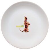 Farfurie desert cu decor ScoobyDoo2, 19,5 cm, Alb Pur