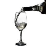 Set 6 pahare cu picior din sticla de 365 ml, Cesiro